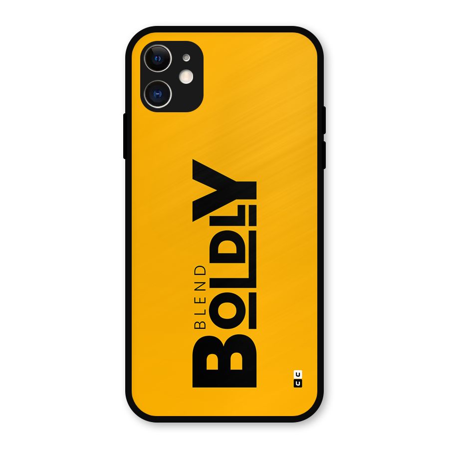 Blend Bold Metal Back Case for iPhone 11