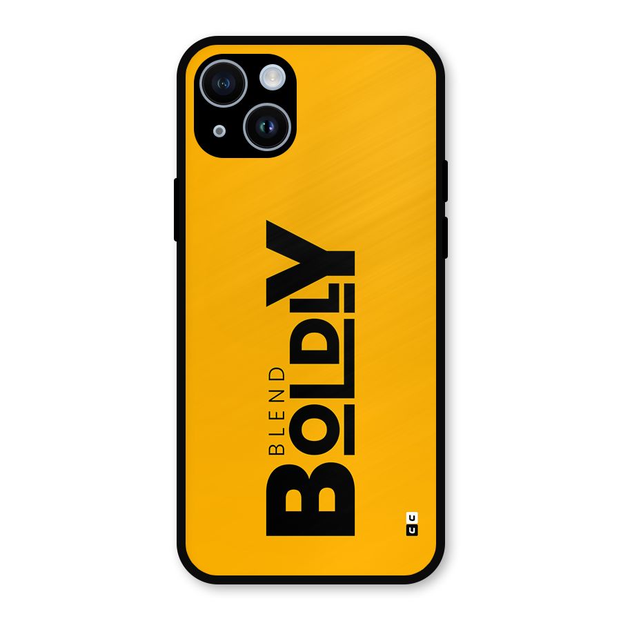 Blend Bold Metal Back Case for iPhone 14