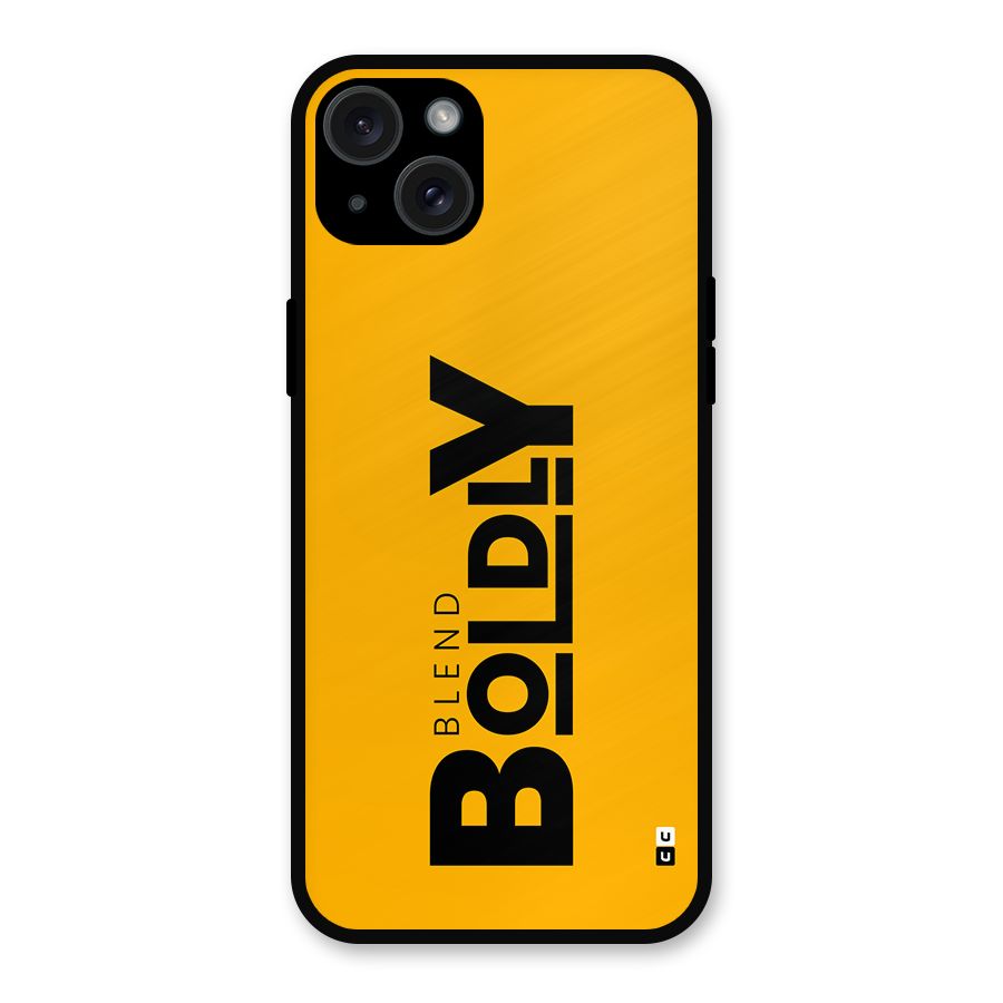 Blend Bold Metal Back Case for iPhone 15 Plus