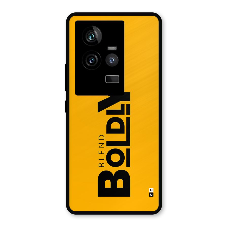 Blend Bold Metal Back Case for iQOO 11 5G