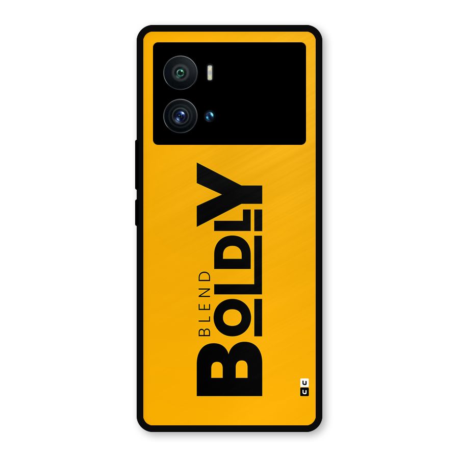 Blend Bold Metal Back Case for iQOO 9 Pro