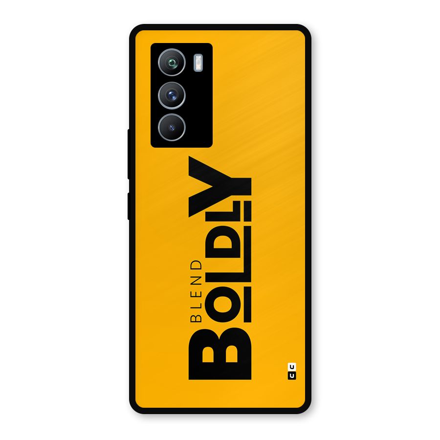 Blend Bold Metal Back Case for iQOO 9 SE
