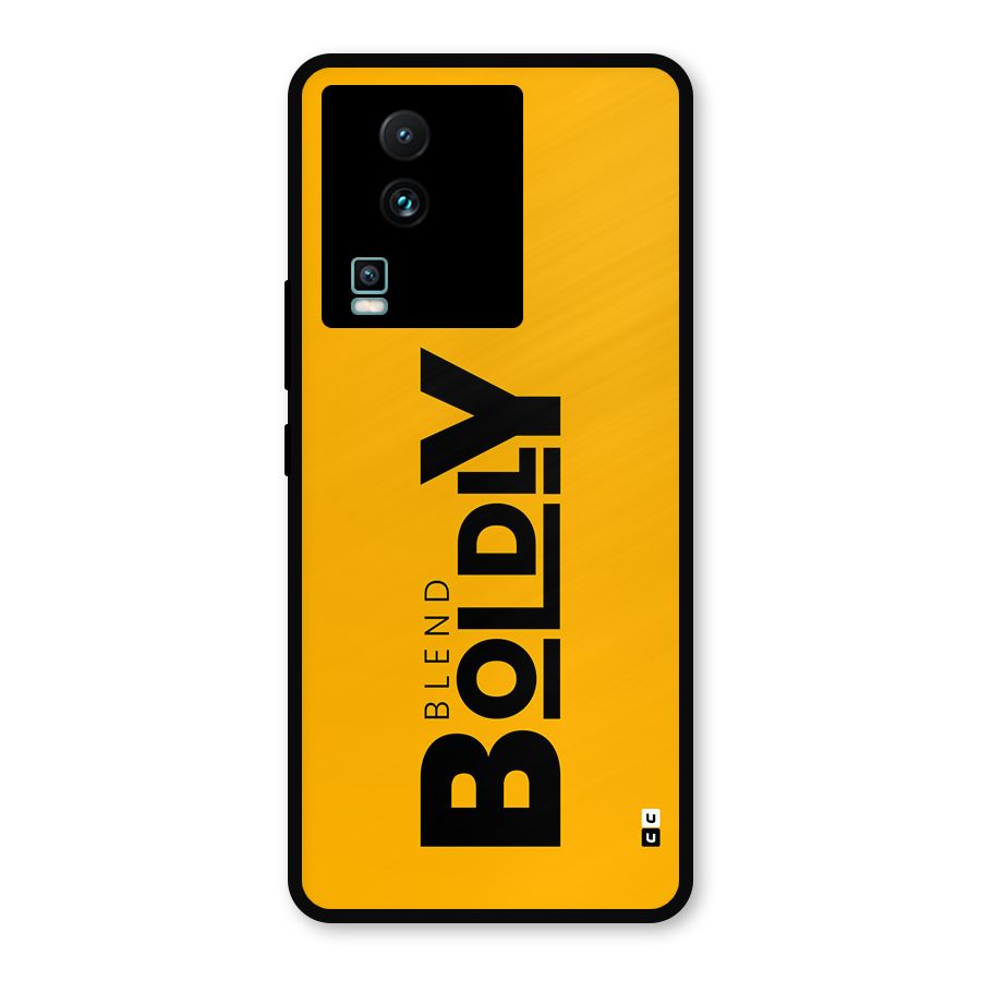 Blend Bold Metal Back Case for iQOO Neo 7 Pro