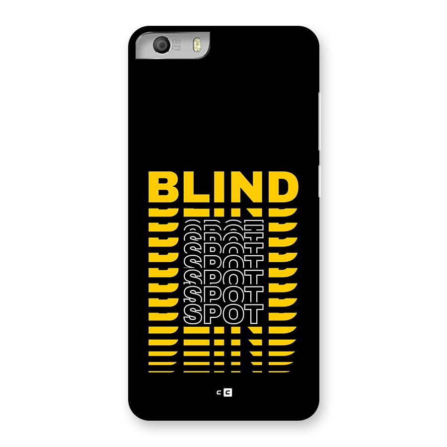Blind Spot Back Case for Canvas Knight 2