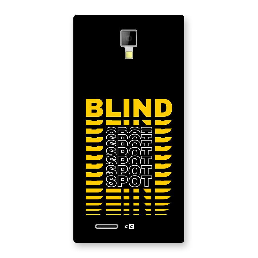 Blind Spot Back Case for Canvas Xpress A99
