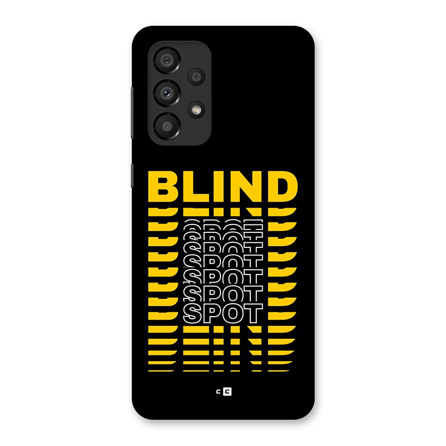 Blind Spot Back Case for Galaxy A33 5G
