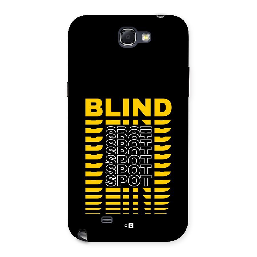 Blind Spot Back Case for Galaxy Note 2