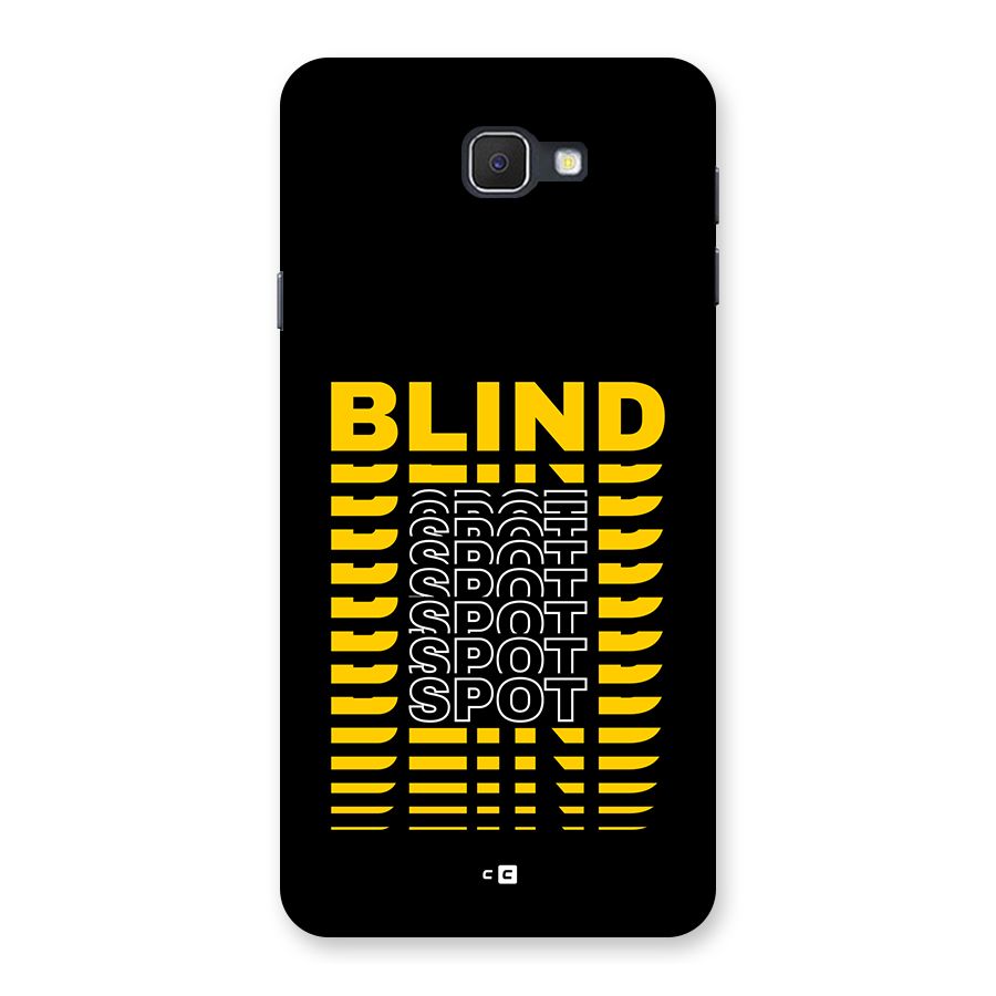 Blind Spot Back Case for Galaxy On7 2016
