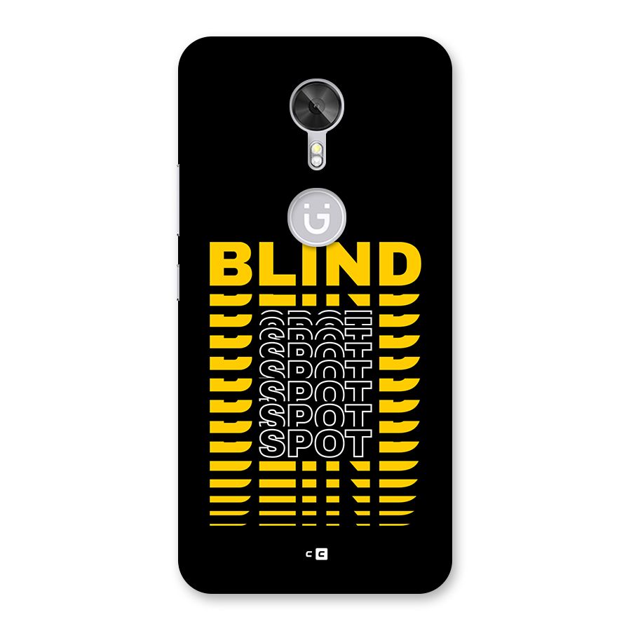Blind Spot Back Case for Gionee A1