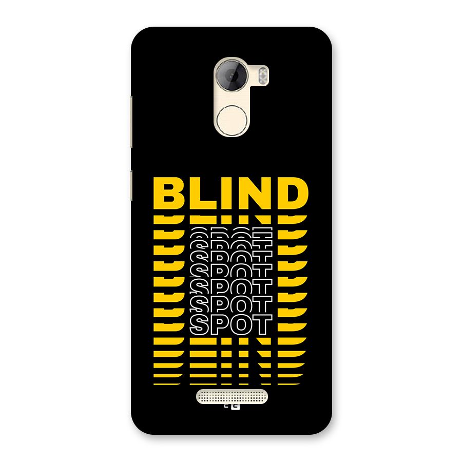 Blind Spot Back Case for Gionee A1 LIte