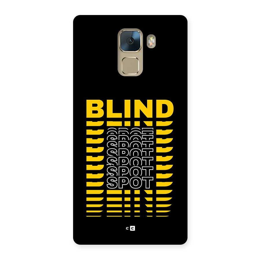 Blind Spot Back Case for Honor 7