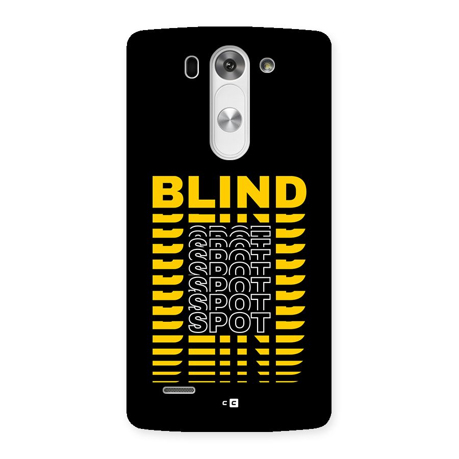 Blind Spot Back Case for LG G3 Beat