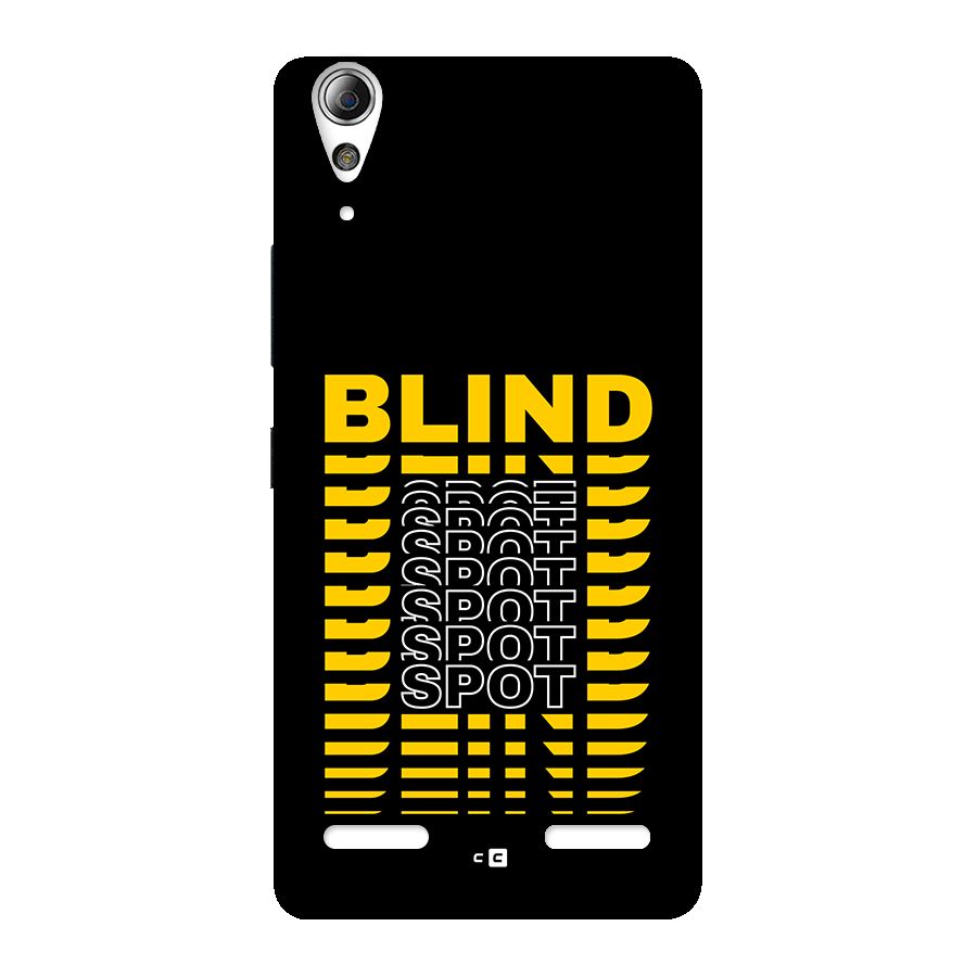 Blind Spot Back Case for Lenovo A6000 Plus