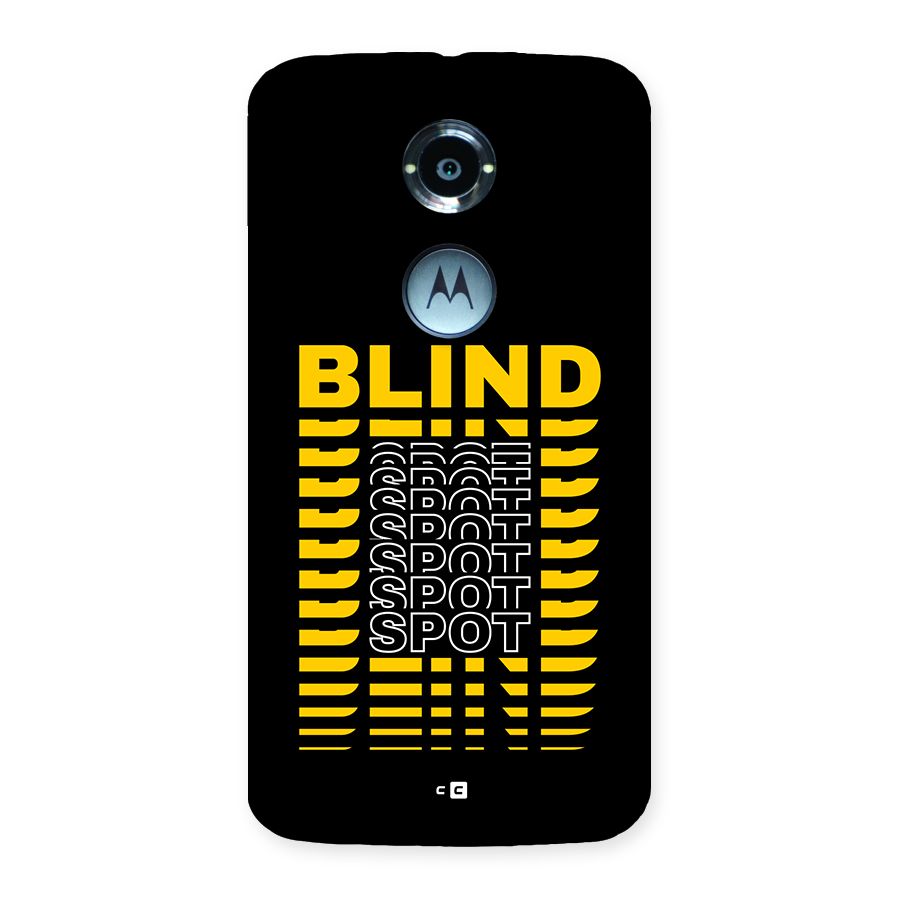 Blind Spot Back Case for Moto X2