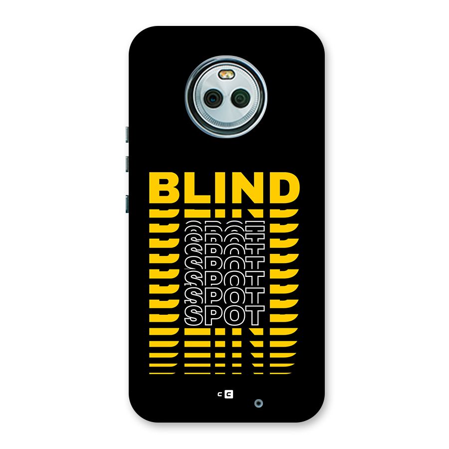 Blind Spot Back Case for Moto X4