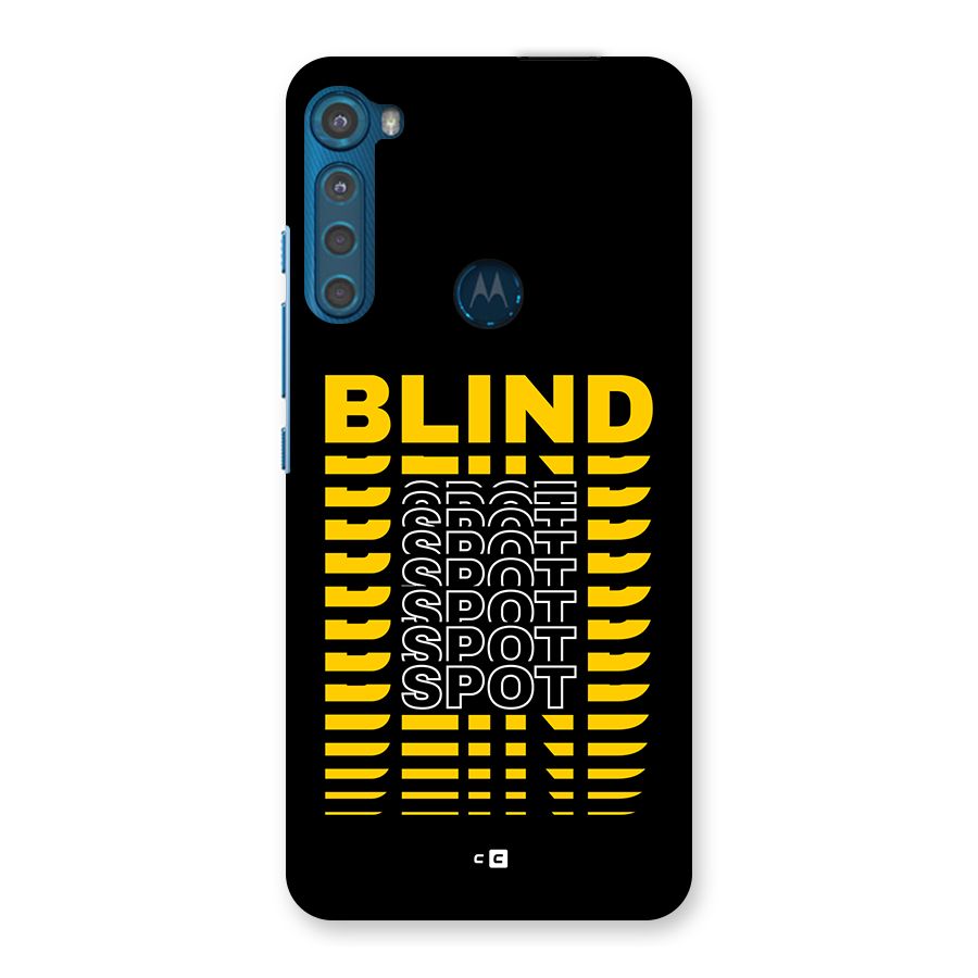 Blind Spot Back Case for Motorola One Fusion Plus
