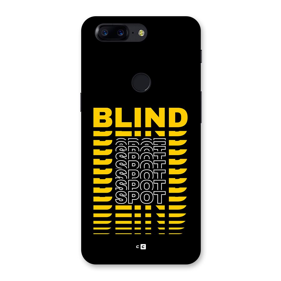 Blind Spot Back Case for OnePlus 5T