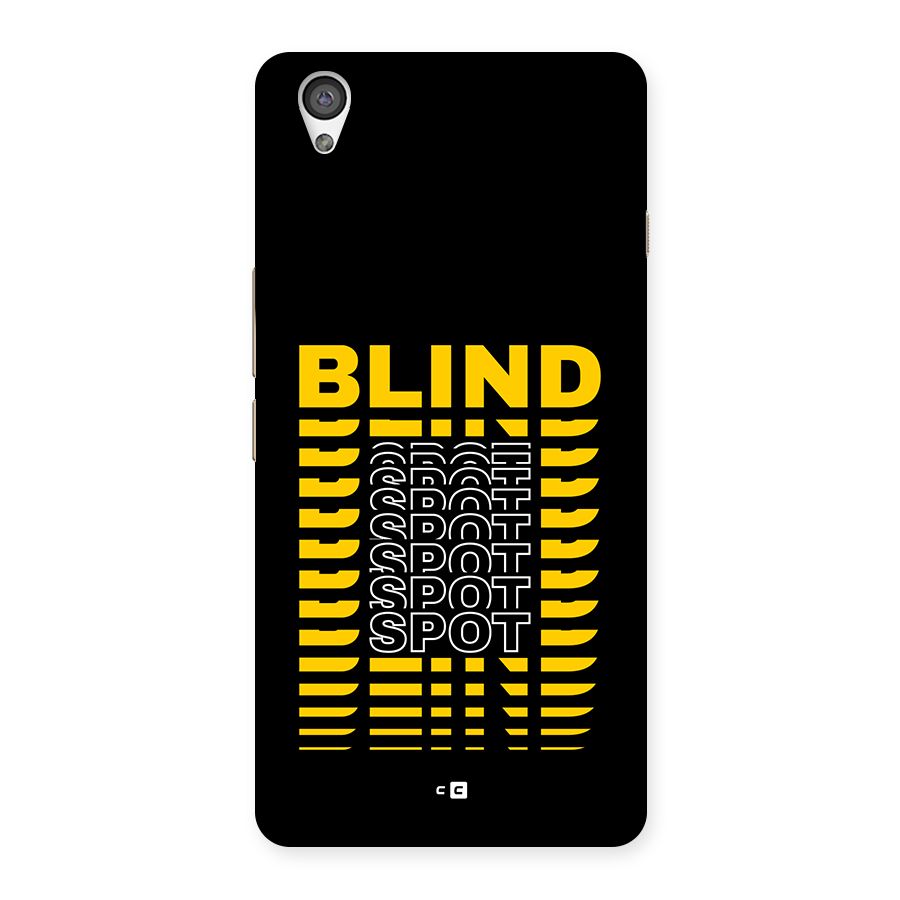 Blind Spot Back Case for OnePlus X