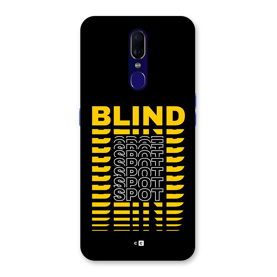 Blind Spot Back Case for Oppo A9