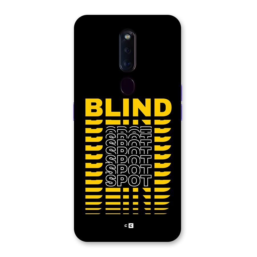 Blind Spot Back Case for Oppo F11 Pro