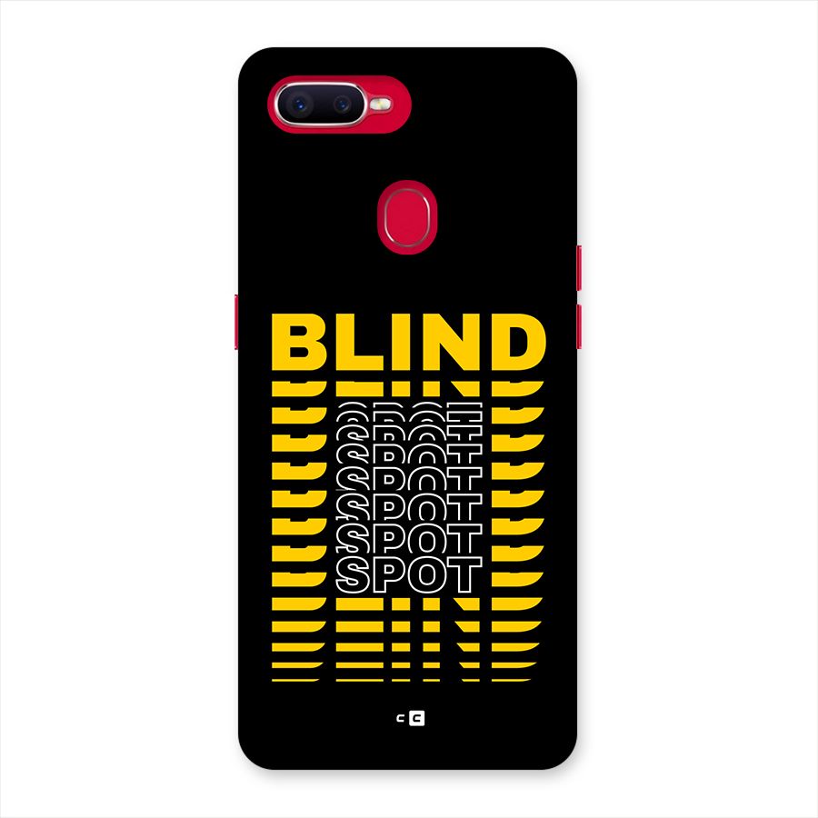 Blind Spot Back Case for Oppo F9 Pro