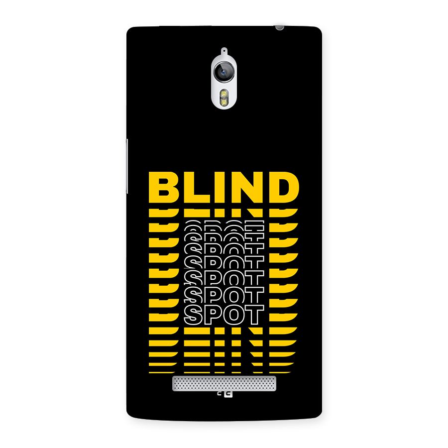 Blind Spot Back Case for Oppo Find 7