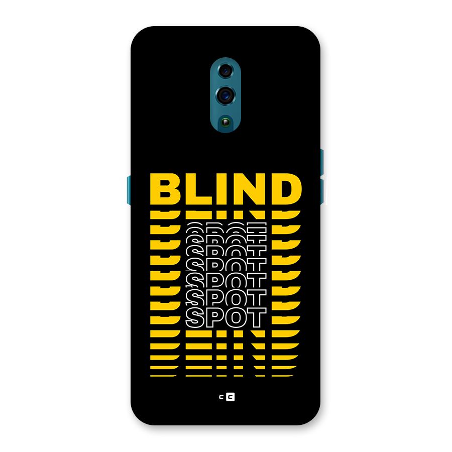 Blind Spot Back Case for Oppo Reno