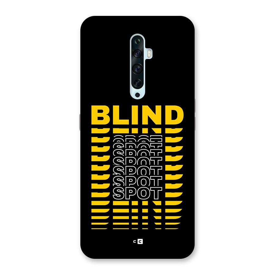 Blind Spot Back Case for Oppo Reno2 Z