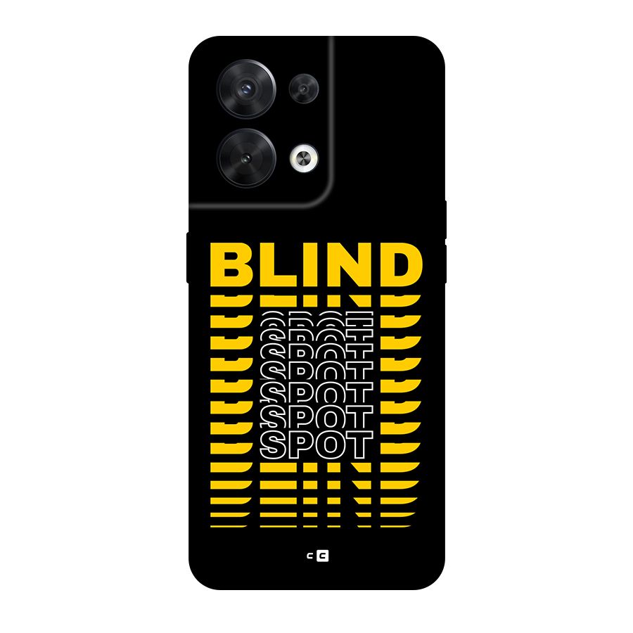 Blind Spot Back Case for Oppo Reno8 5G