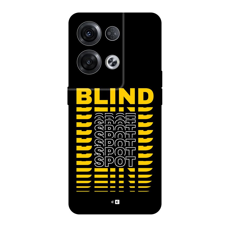 Blind Spot Back Case for Oppo Reno8 Pro 5G