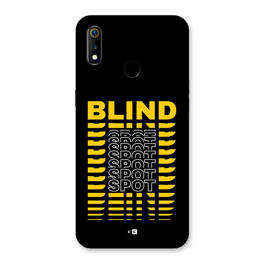 Blind Spot Back Case for Realme 3