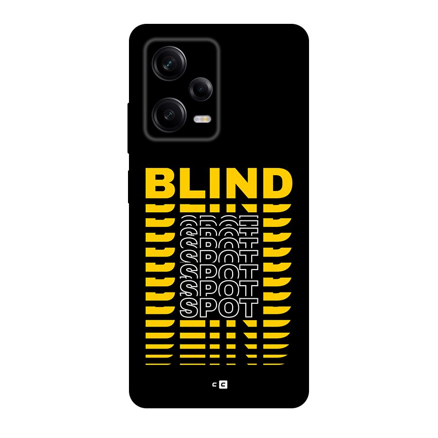 Blind Spot Back Case for Redmi Note 12 Pro