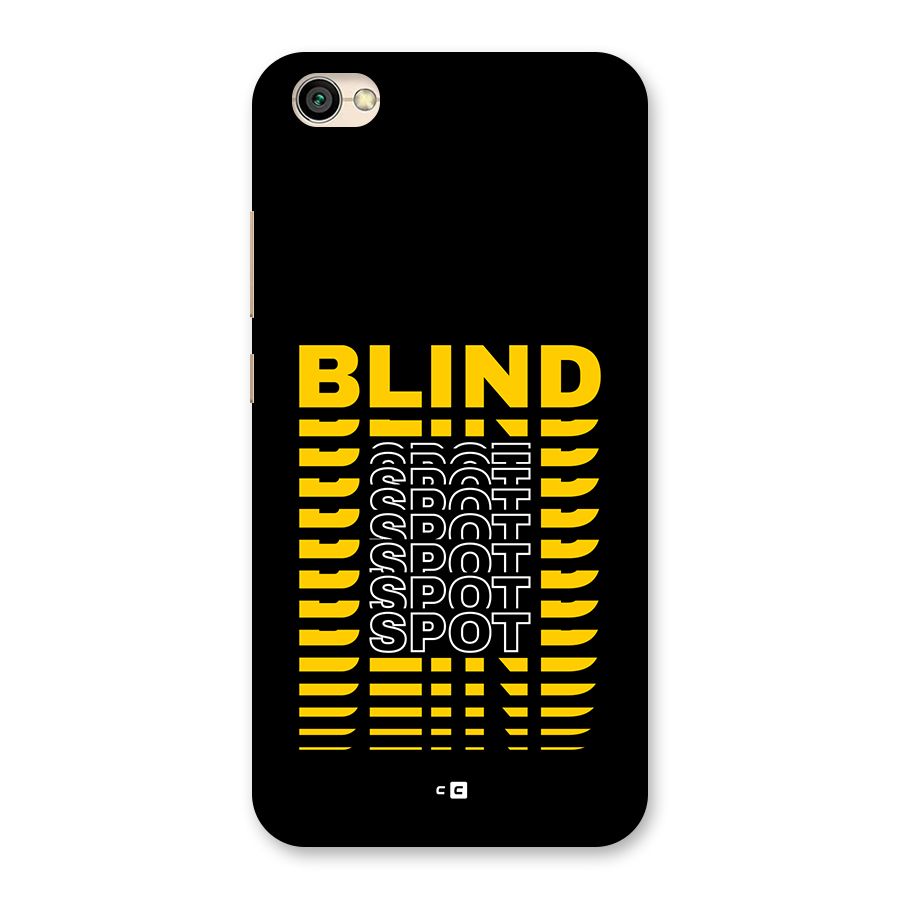 Blind Spot Back Case for Redmi Y1 Lite