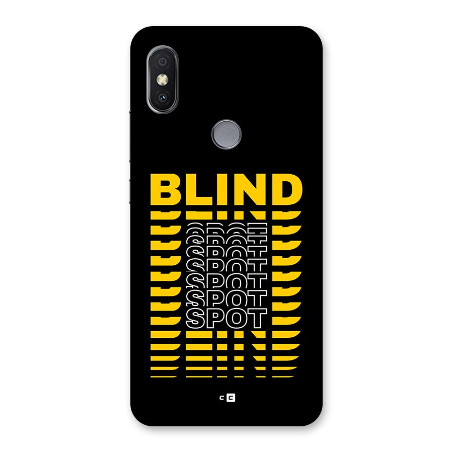 Blind Spot Back Case for Redmi Y2