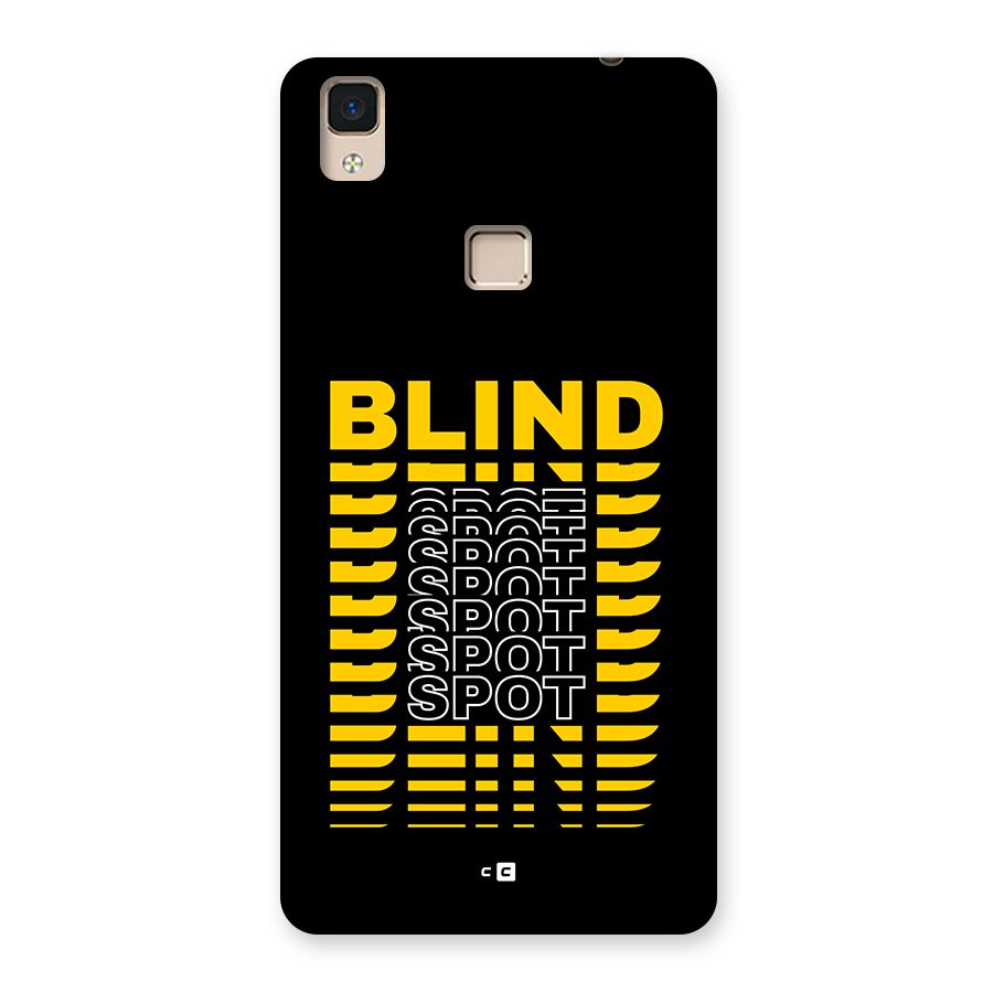 Blind Spot Back Case for V3 Max