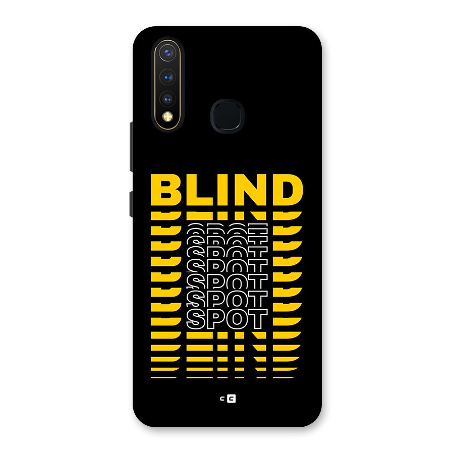 Blind Spot Back Case for Vivo U20