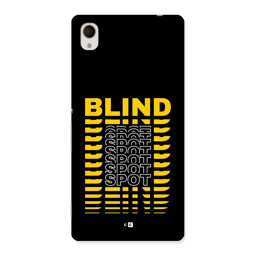 Blind Spot Back Case for Xperia M4