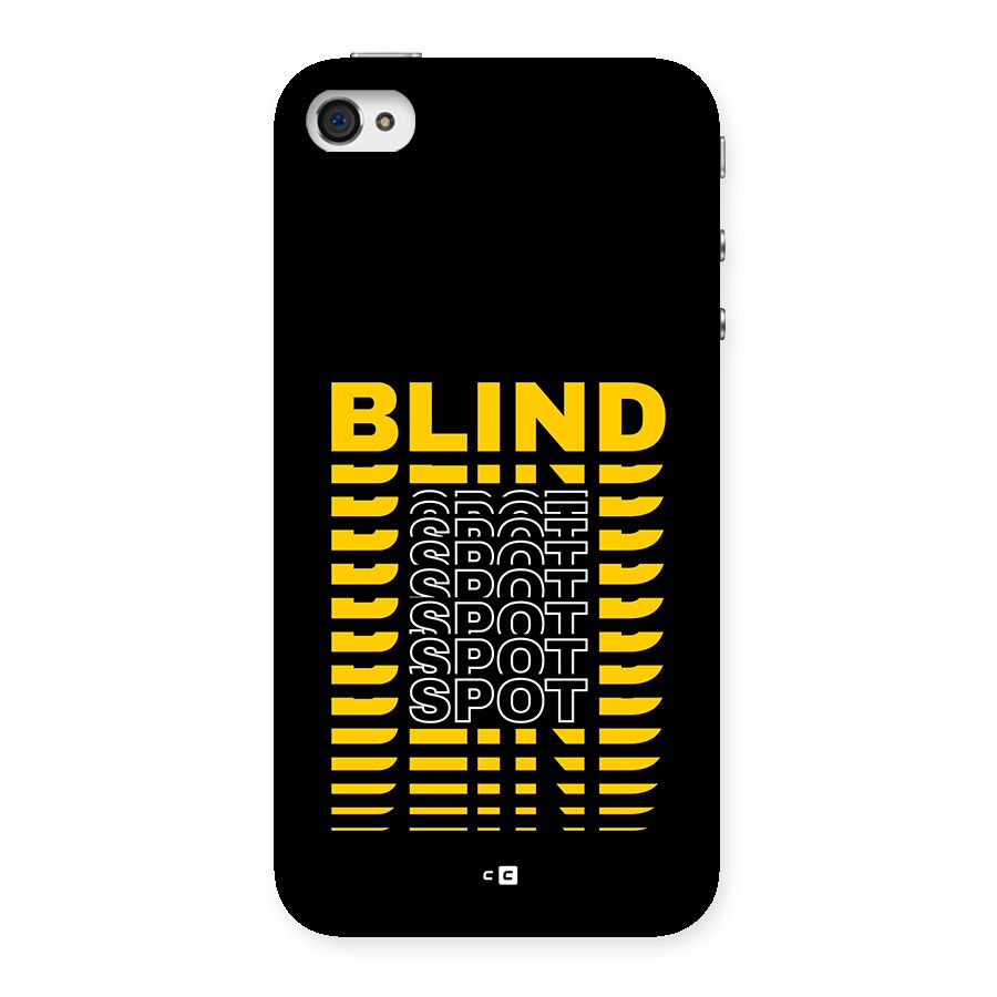Blind Spot Back Case for iPhone 4 4s