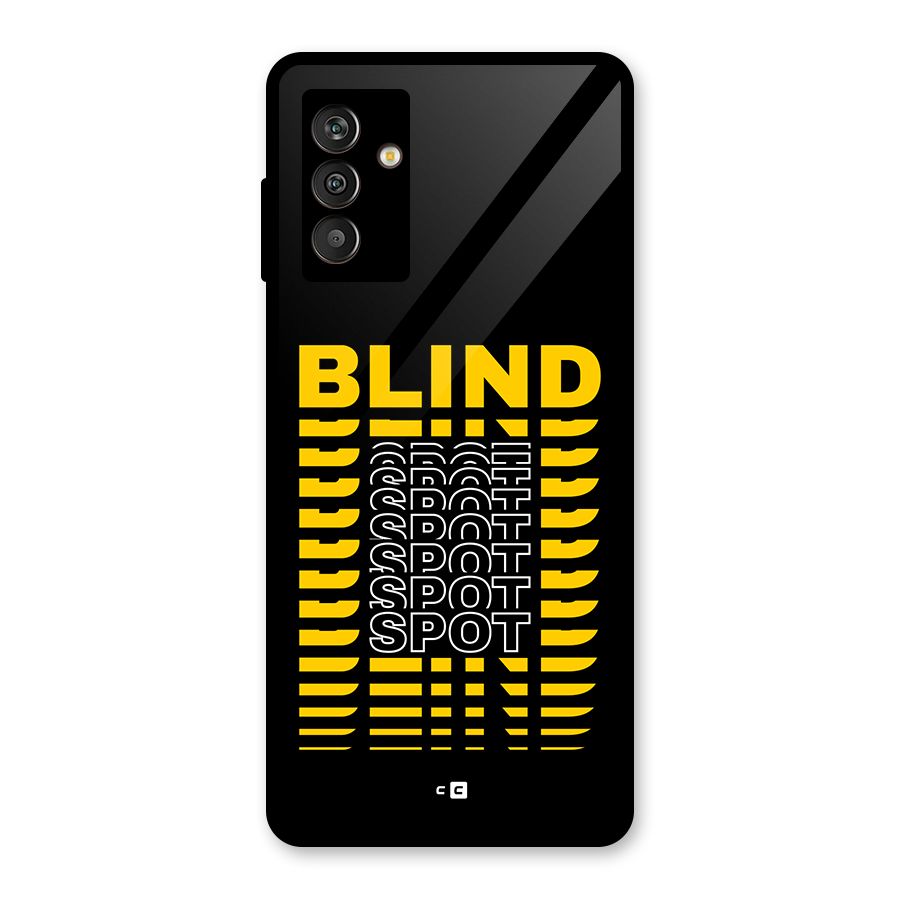 Blind Spot Glass Back Case for Galaxy M13