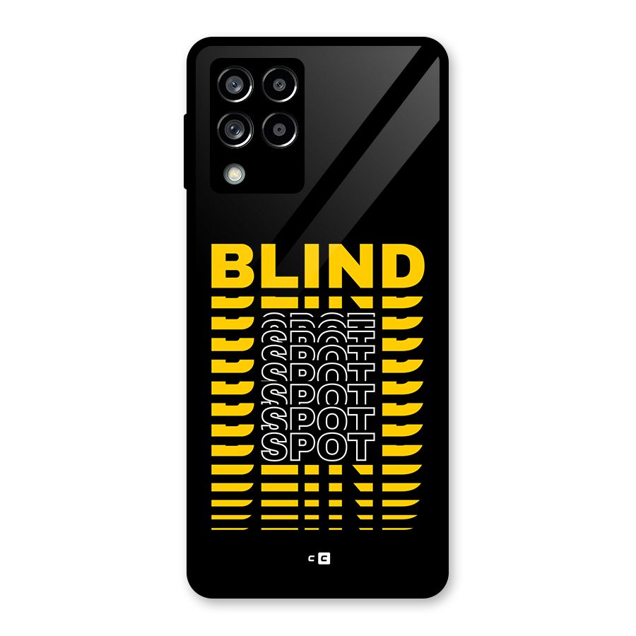 Blind Spot Glass Back Case for Galaxy M53 5G