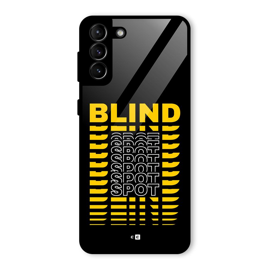 Blind Spot Glass Back Case for Galaxy S21 Plus