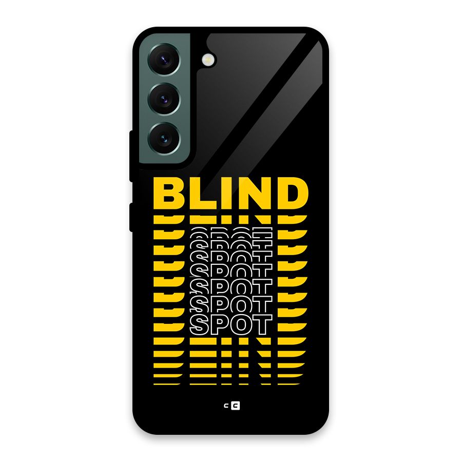 Blind Spot Glass Back Case for Galaxy S22 5G