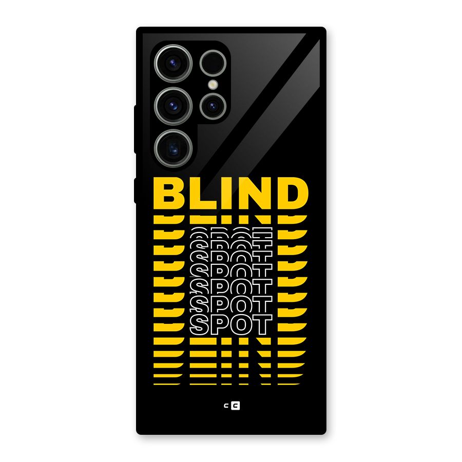 Blind Spot Glass Back Case for Galaxy S23 Ultra