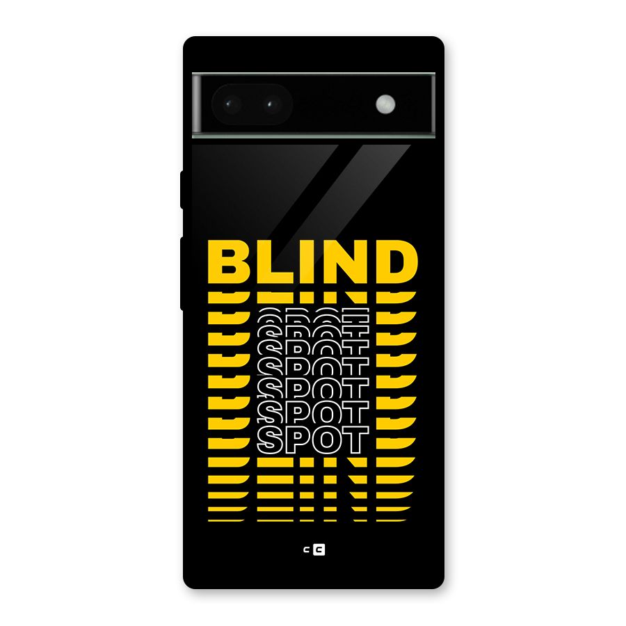 Blind Spot Glass Back Case for Google Pixel 6a