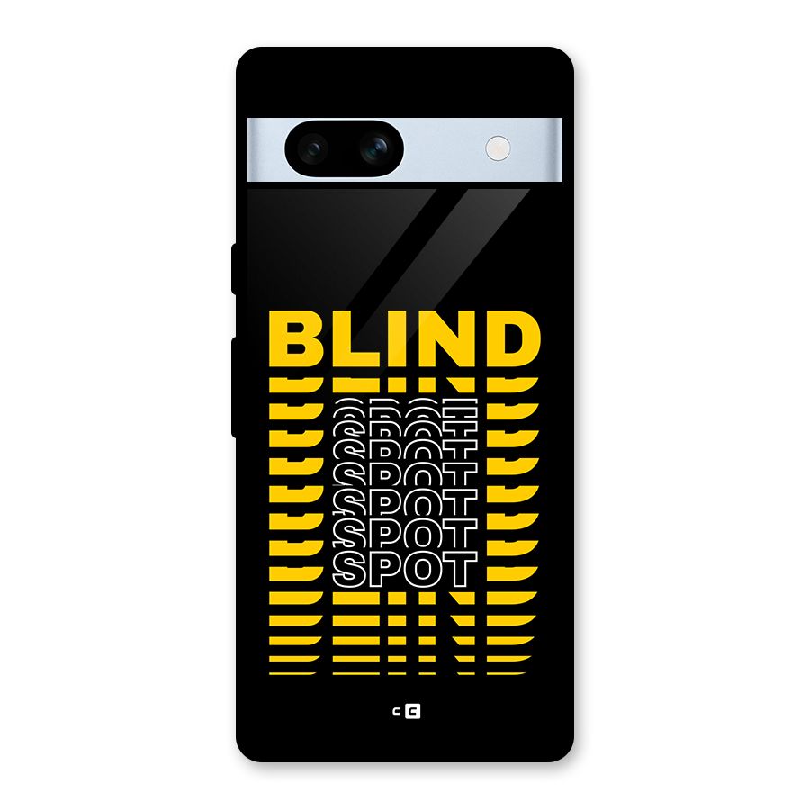 Blind Spot Glass Back Case for Google Pixel 7a