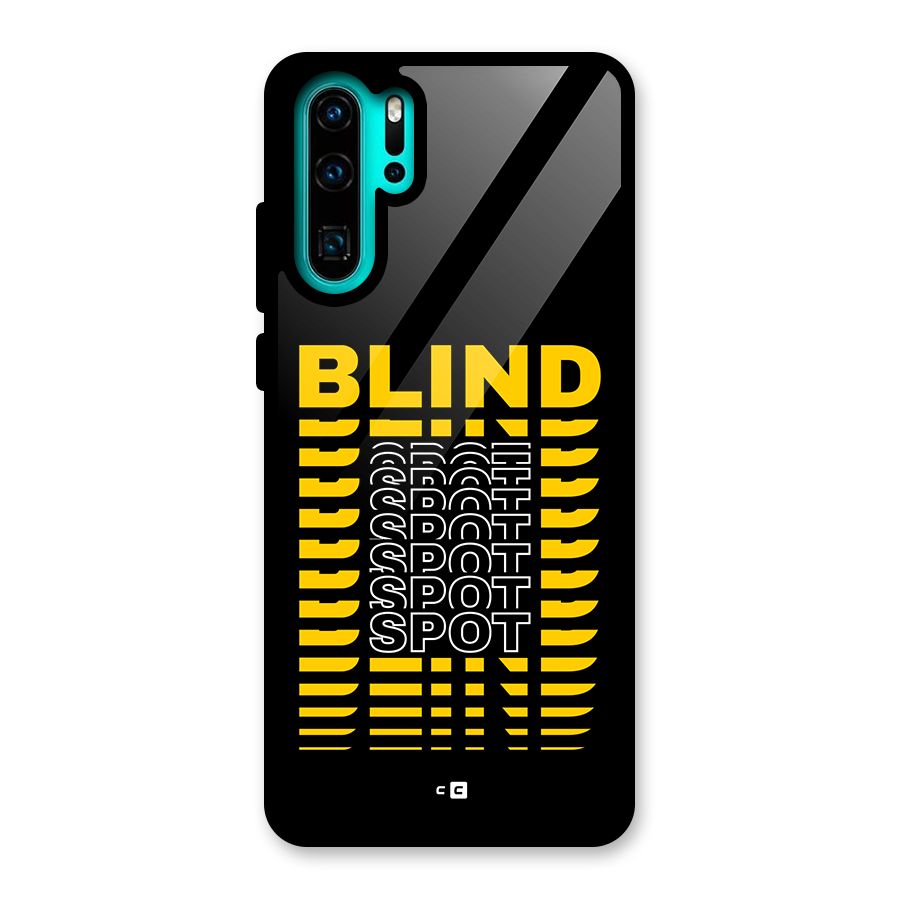 Blind Spot Glass Back Case for Huawei P30 Pro