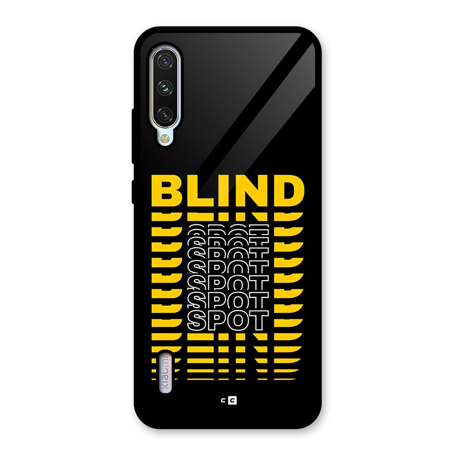 Blind Spot Glass Back Case for Mi A3