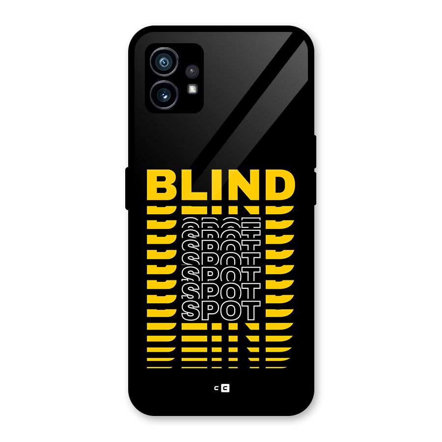 Blind Spot Glass Back Case for Nothing Phone 1