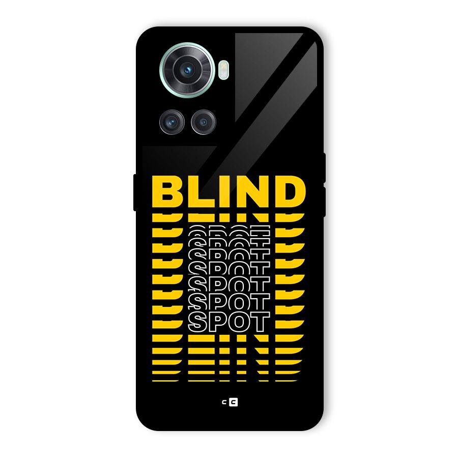 Blind Spot Glass Back Case for OnePlus 10R