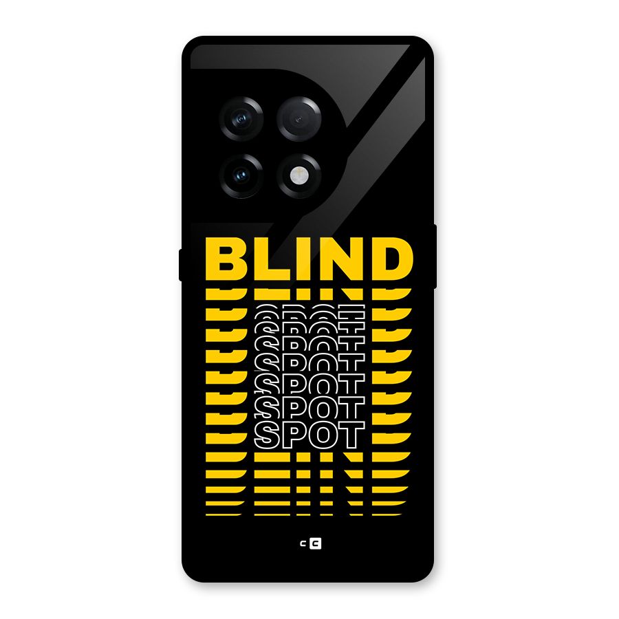 Blind Spot Glass Back Case for OnePlus 11R